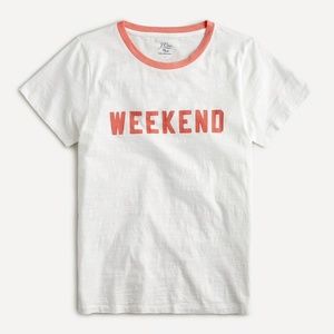 J Crew Vintage Cotton Weekend T-shirt